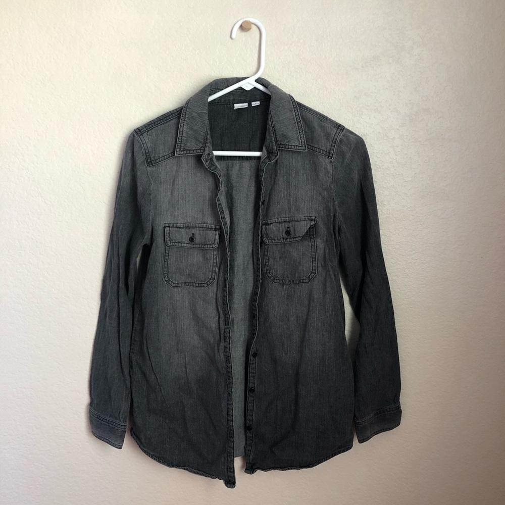 Dark Gray Nordstrom/BP denim shirt